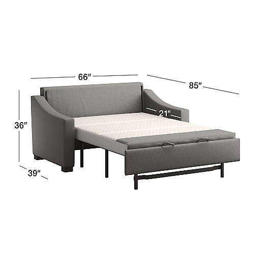 Fuller Slope Arm Full Sleeper Sofa