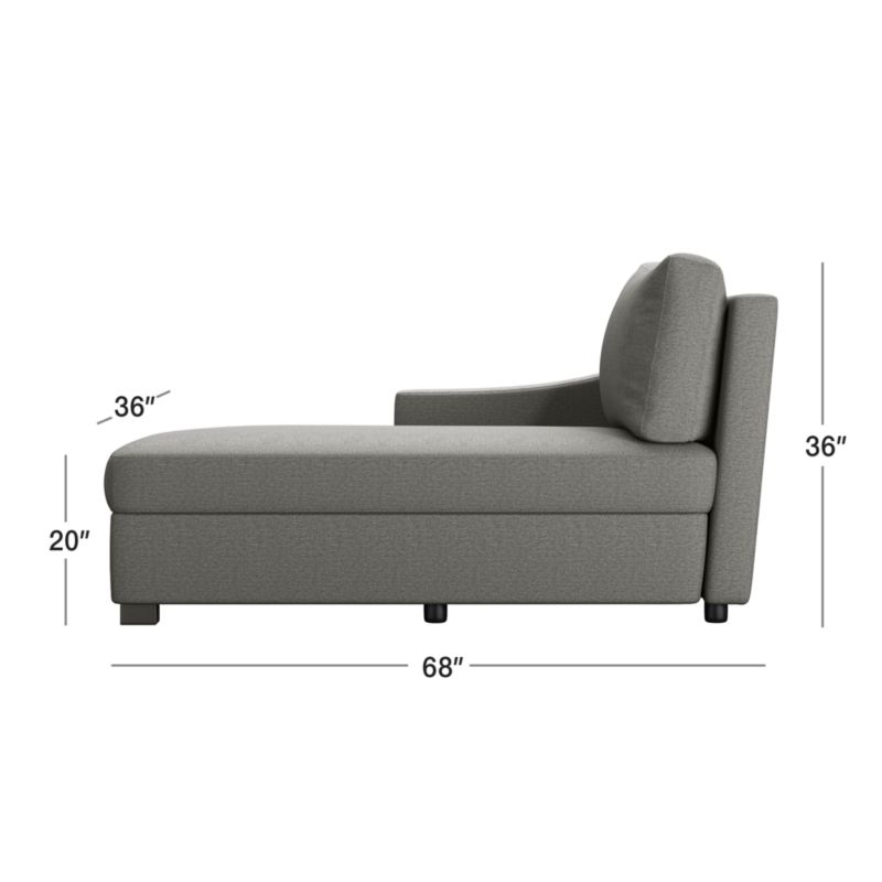 View Fuller Left-Arm Storage Chaise - image 2 of 7