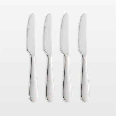 Fusion Satin Butter Knives, Set of 4