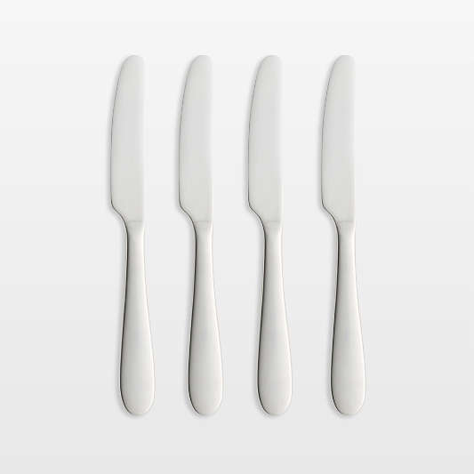Fusion Satin Butter Knives, Set of 4