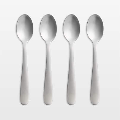 Fusion Satin Coffee Spoons, Set of 4