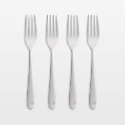 Fusion Satin Dinner Forks, Set of 4