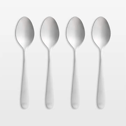 Fusion Satin Dinner Spoons, Set of 4