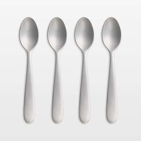 Fusion Satin Espresso Spoons, Set of 4