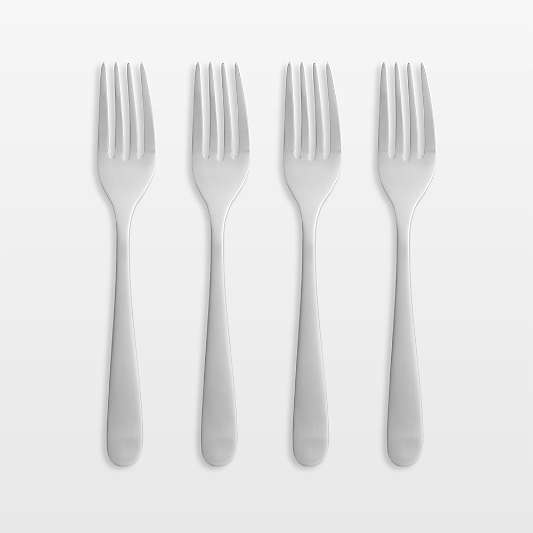 Fusion Satin Salad Forks, Set of 4