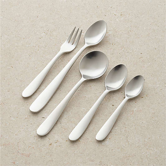 Fusion Satin Espresso Spoons, Set of 4