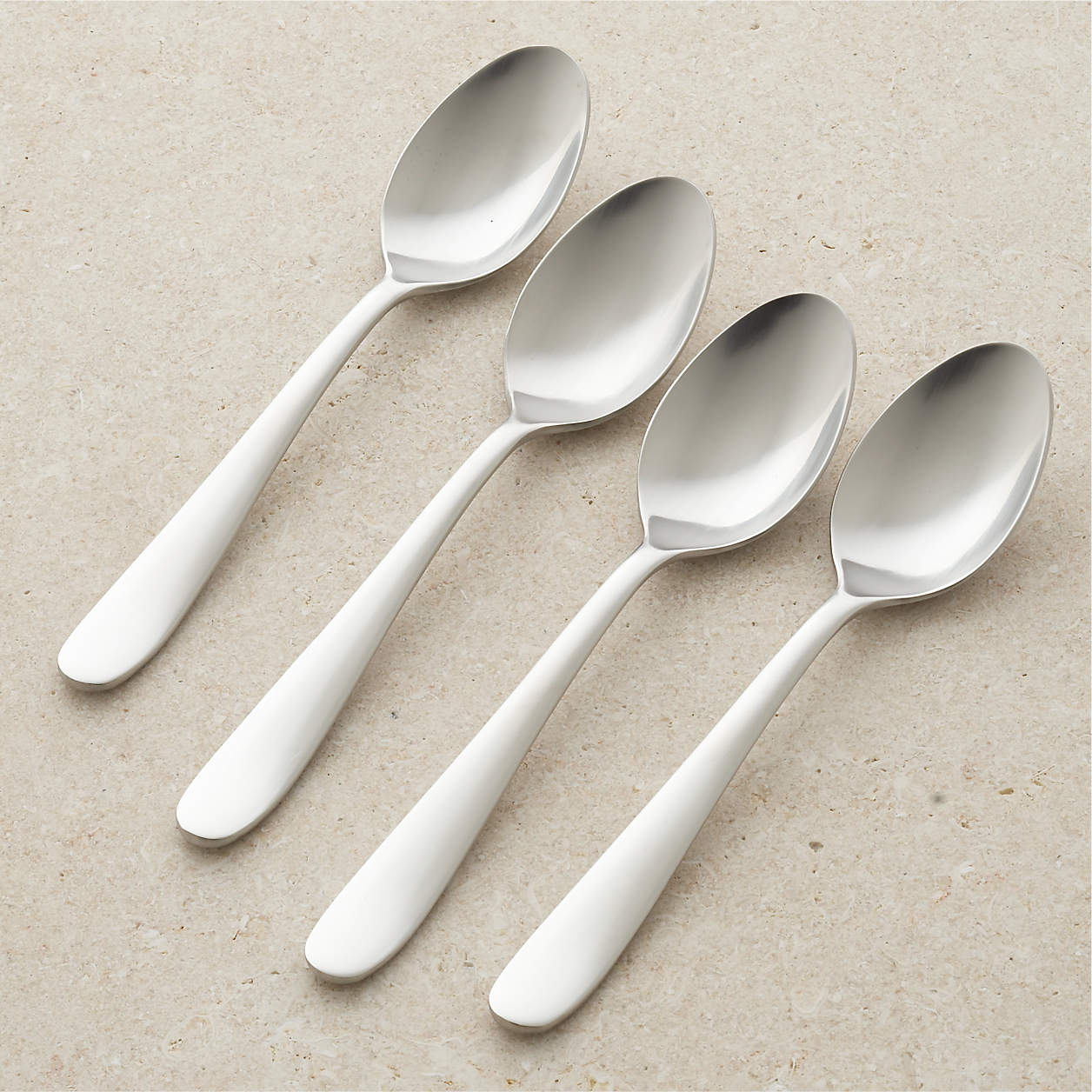 Set of 4 Fusion Dinner Spoons + Reviews | Crate & Barrel