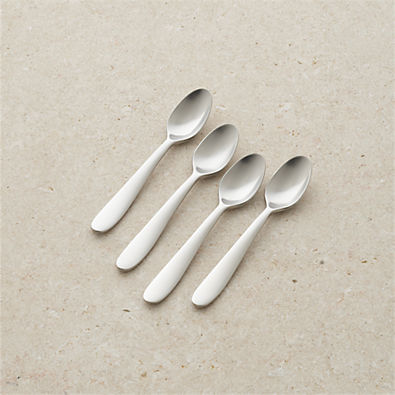 View Fusion Satin Espresso Spoons, Set of 4 details