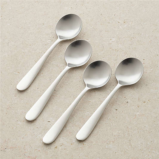 Fusion Soup Spoons, Set of 4