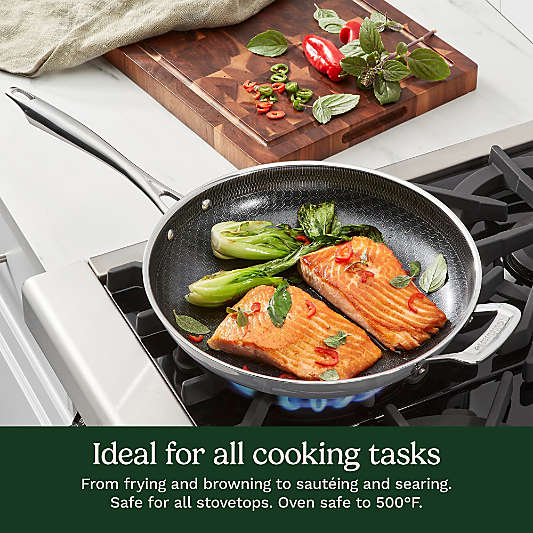 Cuisinart ® FusionElite+™ Tri-Ply Nonstick Stainless Steel 12" Skillet