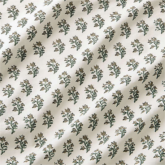 Favorite Washed Organic Cotton Desert Bloom Bed Sheet Set