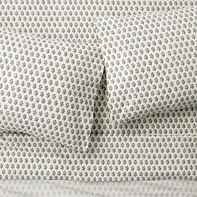View Favorite Washed Organic Cotton Desert Bloom King Bed Sheet Set details