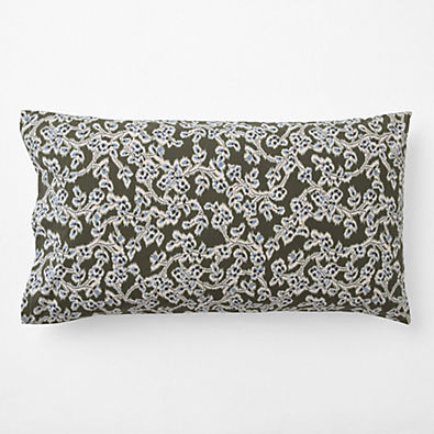View Favorite Washed Reversible Organic Cotton Winding Garden King Bed Pillow Sham details
