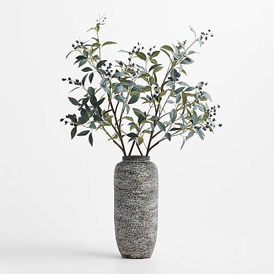 Faux Blueberry Branch 57"