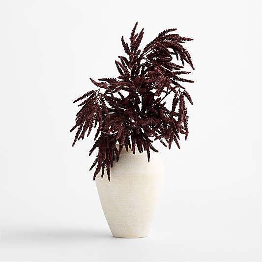 Faux Chocolate Amaranthus Stem 50"