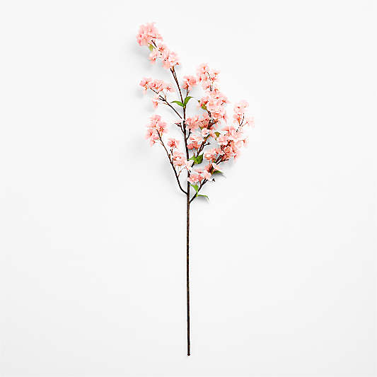 Faux Cherry Blossom Stem 50"