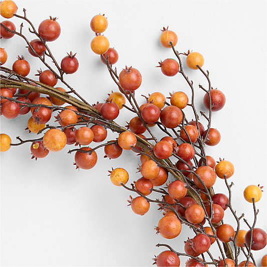 Faux Crab Apple Garland 72"