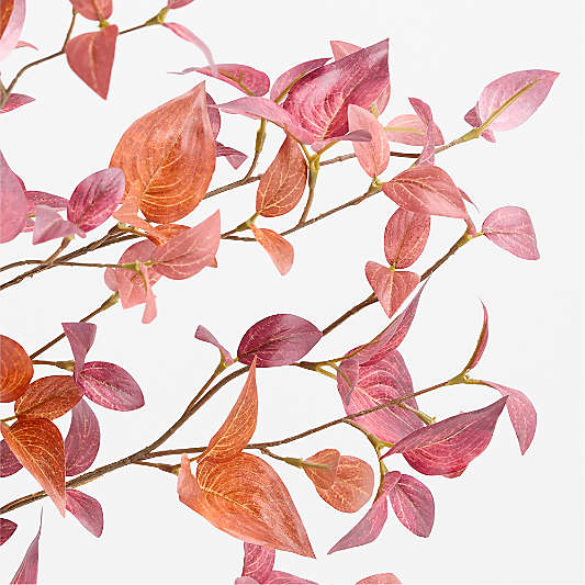 Faux Dogwood Leaf Branch 52"