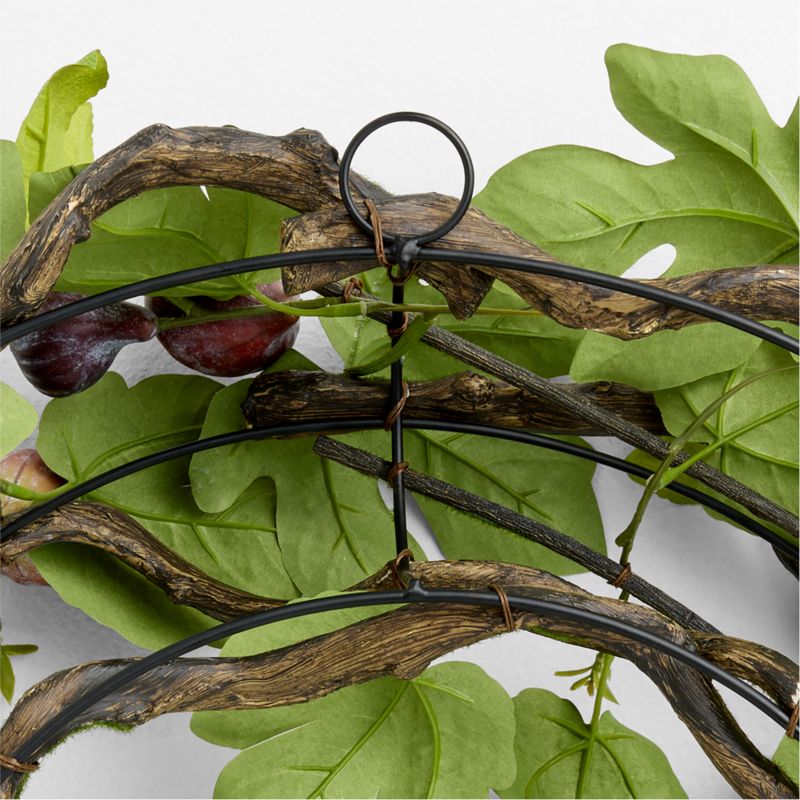 Faux Fig Wreath 28" - image 2 of 4
