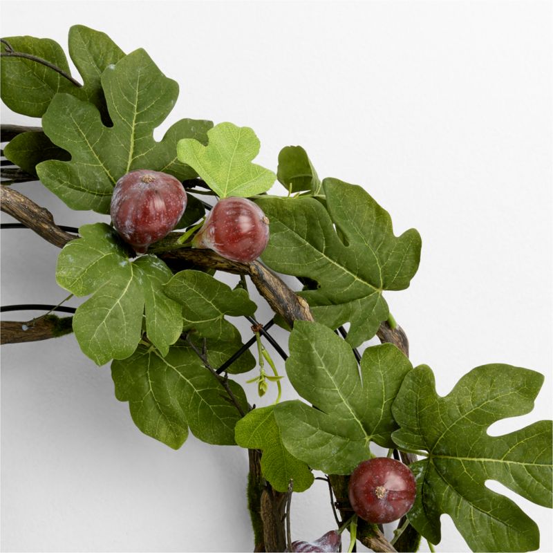 Faux Fig Wreath 28" - image 1 of 4