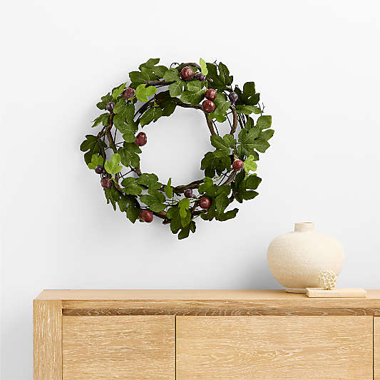 Faux Fig Wreath 28"