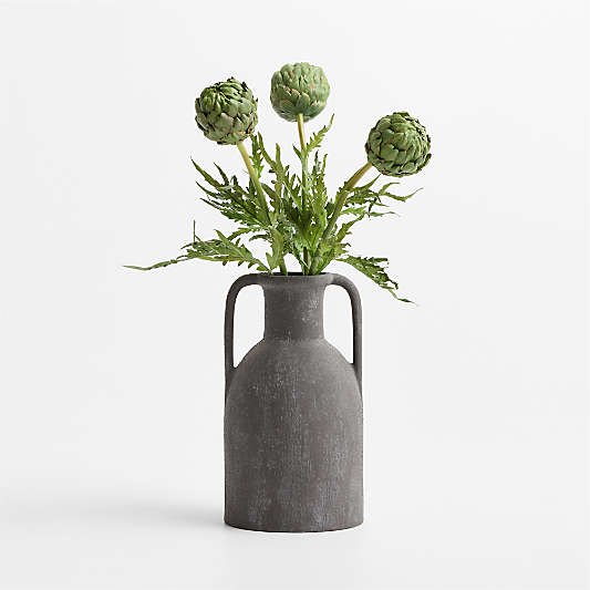 Faux Green Artichoke Stem 28"