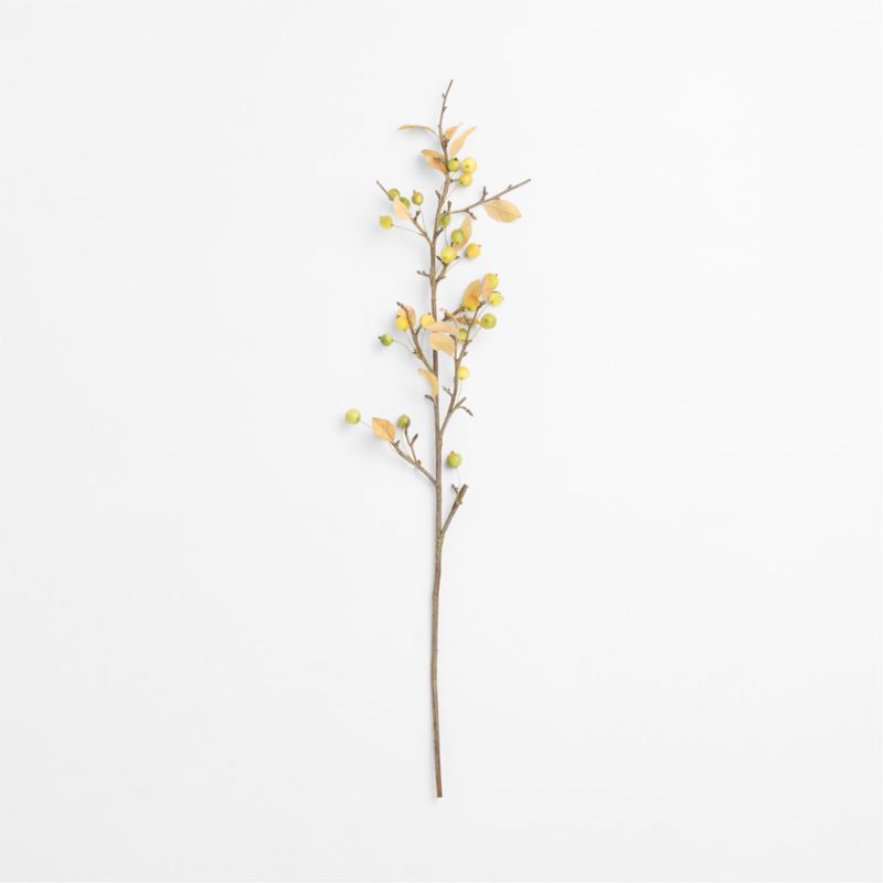Faux Green Crab Apple Stem 45" - image 2 of 3