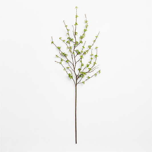 Faux Green Leaf Spray 51"