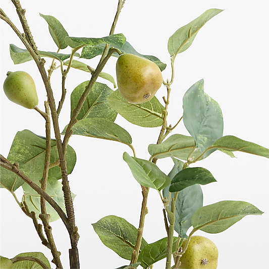 Faux Green Pear Branch 48"