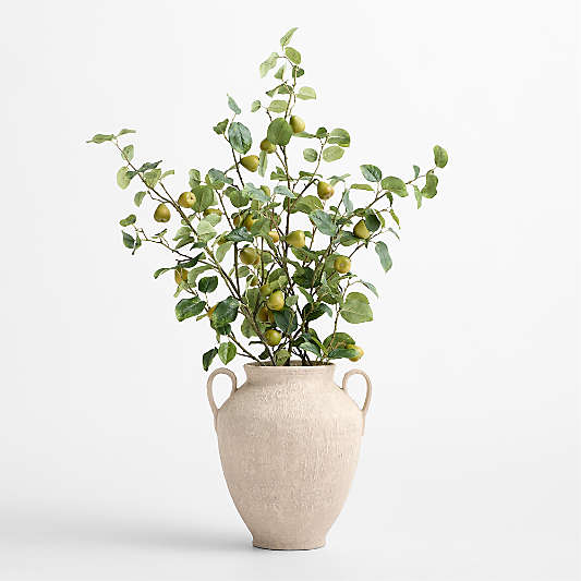 Faux Green Pear Branch 48"