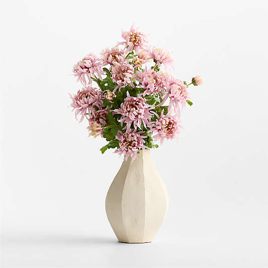 Faux Lilac Mum Stem 31"
