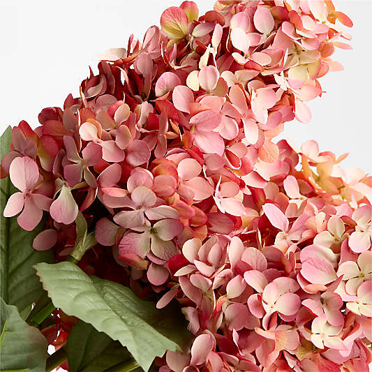 Faux Pink Cone Hydrangea 31"