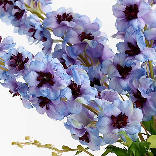 Faux Purple Delphinium Stem 42.5"