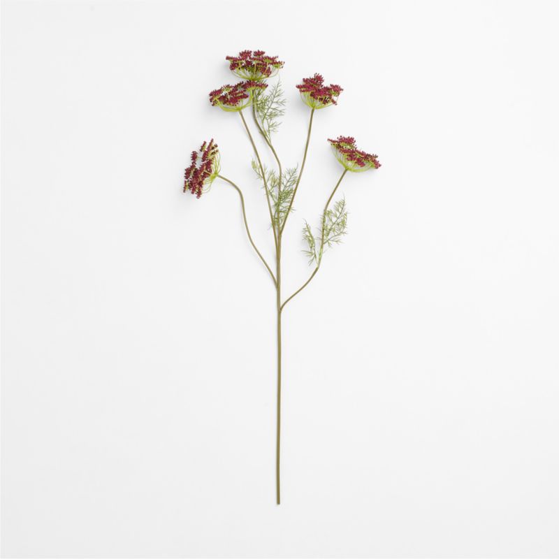 Faux Purple Queen Anne's Lace Stem 43" - image 2 of 3