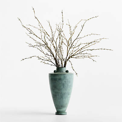 Faux Pussy Willow Spray 46"