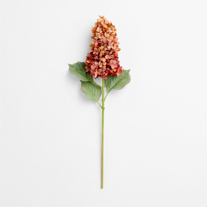 Faux Rust Oakleaf Hydrangea Stem 30" - image 4 of 5