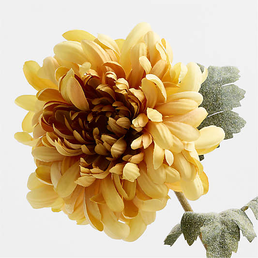 Faux Yellow Chrysanthemum Bundle 35"