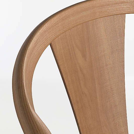 Fyn Caramel Wood Dining Chair
