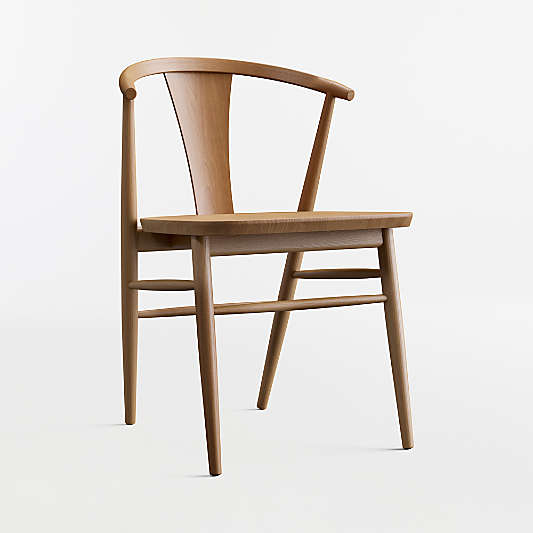 Fyn Caramel Wood Dining Chair