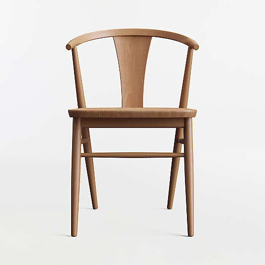 Fyn Caramel Wood Dining Chair