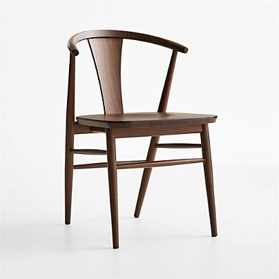 Fyn Natural Walnut Wood Dining Chair
