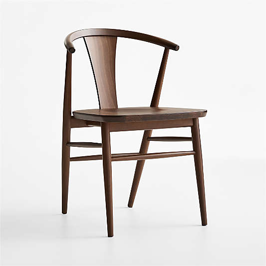 Fyn Natural Walnut Wood Dining Chair