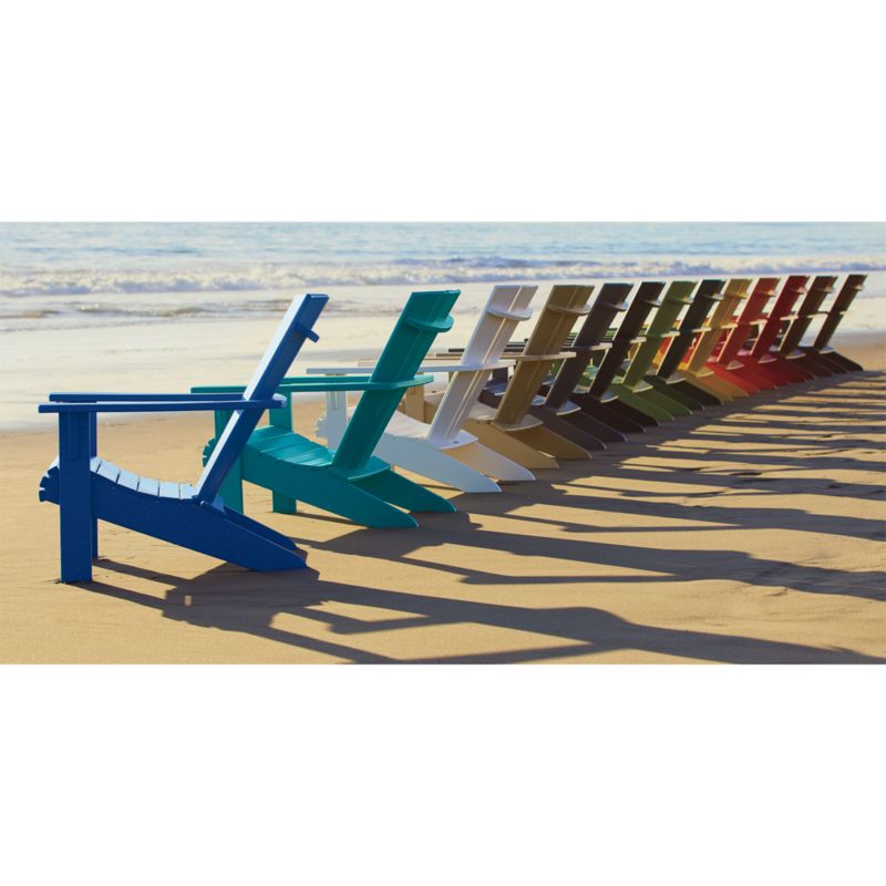 Vista II Sunset Red Outdoor Adirondack Chair by POLYWOOD® - image 2 of 13