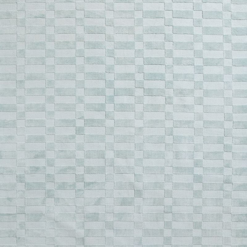 Geo Checker Morning Blue Performance Kids Area Rug 4''x6' - image 1 of 5