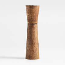 Calistoga Mango Wood Salt and Pepper Mill by Gaby Dalkin + Reviews | Crate & Barrel