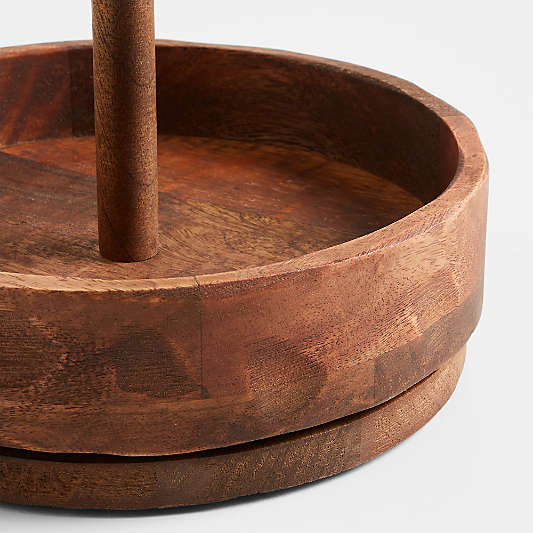 Calistoga Wooden Rotating Kitchen Caddy by Gaby Dalkin