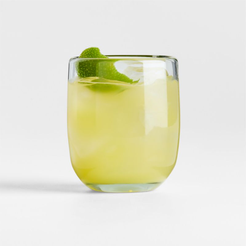 Viewing product image Careyes Recycled Glass Double Old-Fashioned Glass by Gaby Dalkin. - image 1 of 5