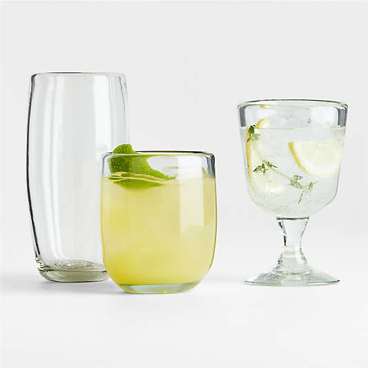 Careyes Recycled Glass Double Old-Fashioned Glass by Gaby Dalkin.