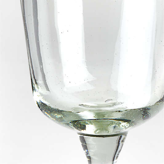 Careyes Recycled Glass Goblet by Gaby Dalkin