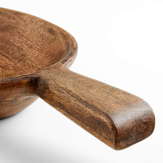 Calistoga Wooden Bowl with Handle by Gaby Dalkin